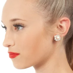 AB Rhinestone Earring