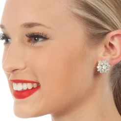AB Rhinestone Earring
