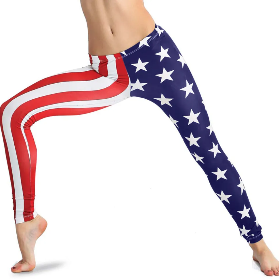 Alexandra American Flag Leggings