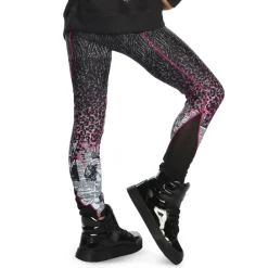 Alexandra Cheetah Newspaper Mesh Legging