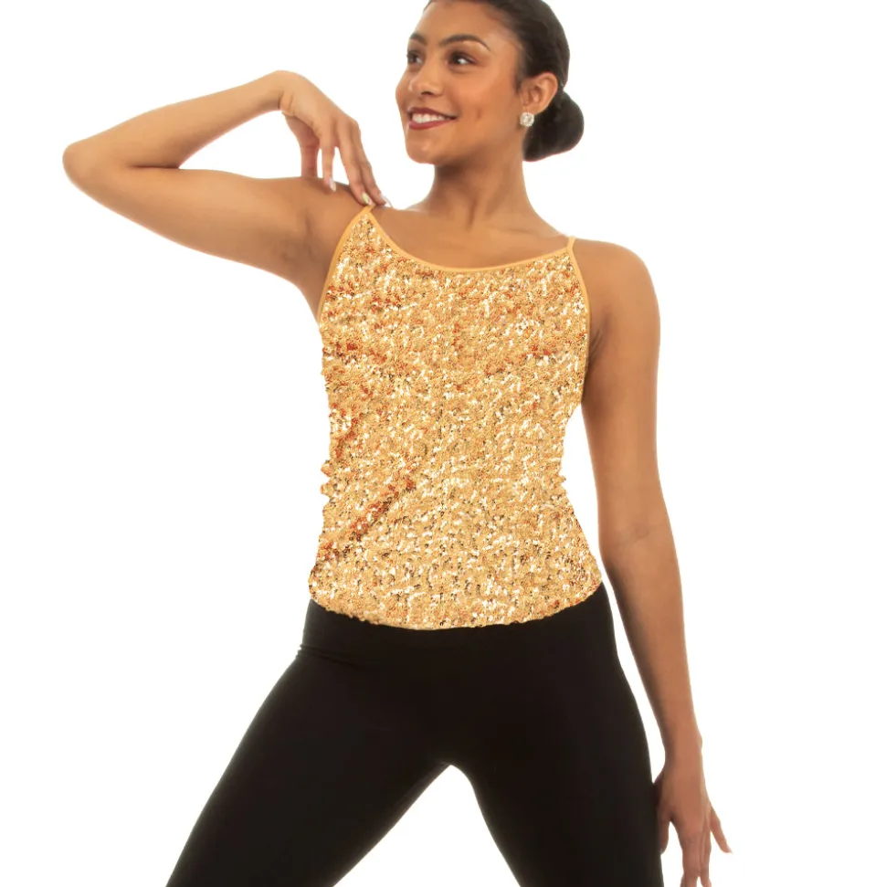 Alexandra Collection Sequin Camisole Tank