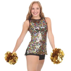 Alexandra Collection Sequin Tunic Top