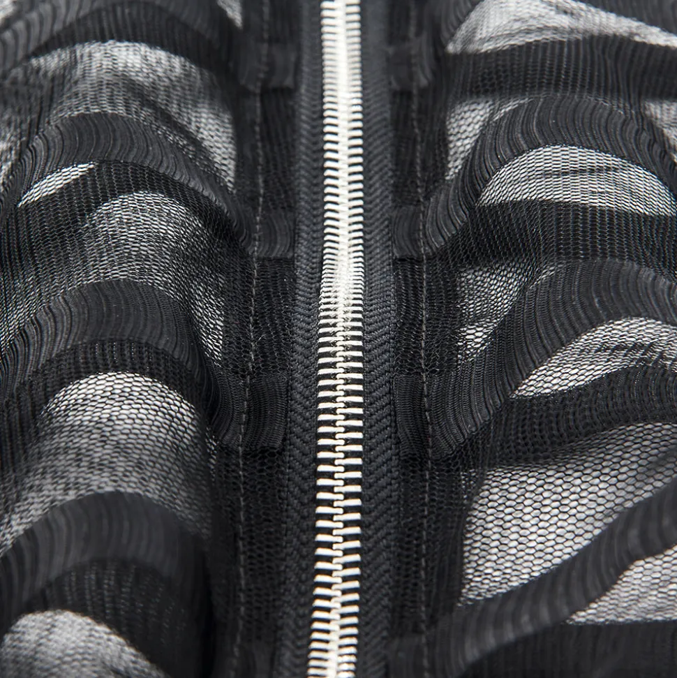 Alexandra Mesh Stripe Jacket