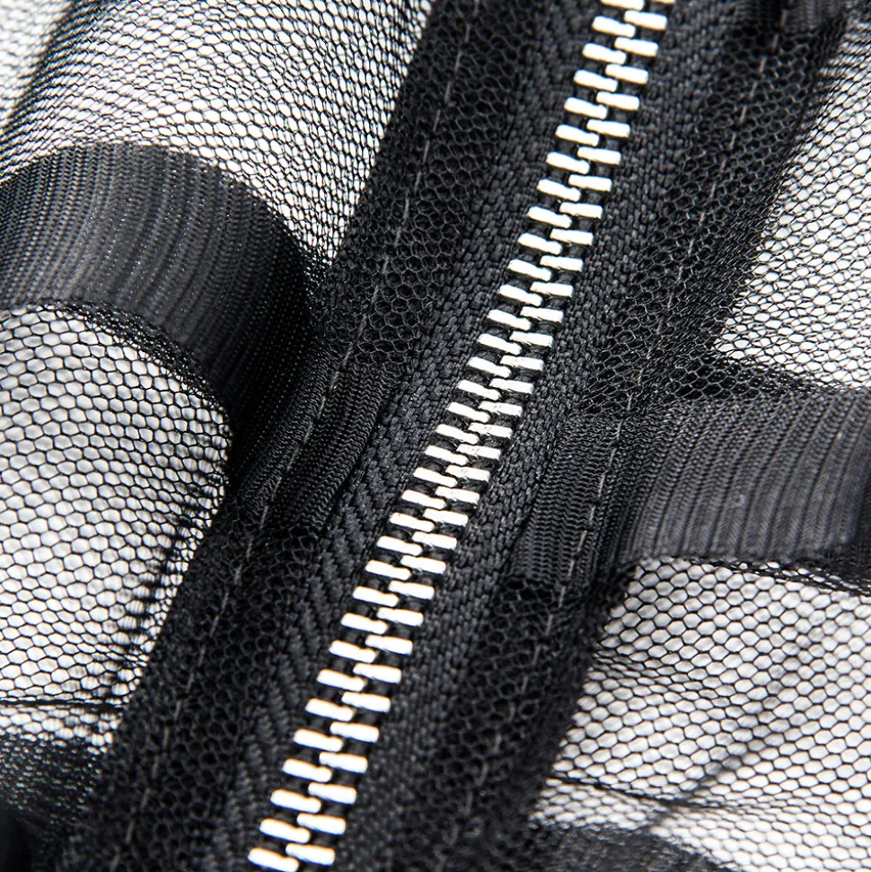 Alexandra Mesh Stripe Jacket
