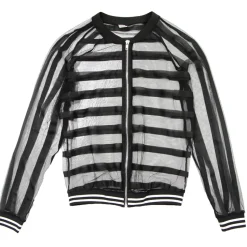 Alexandra Mesh Stripe Jacket