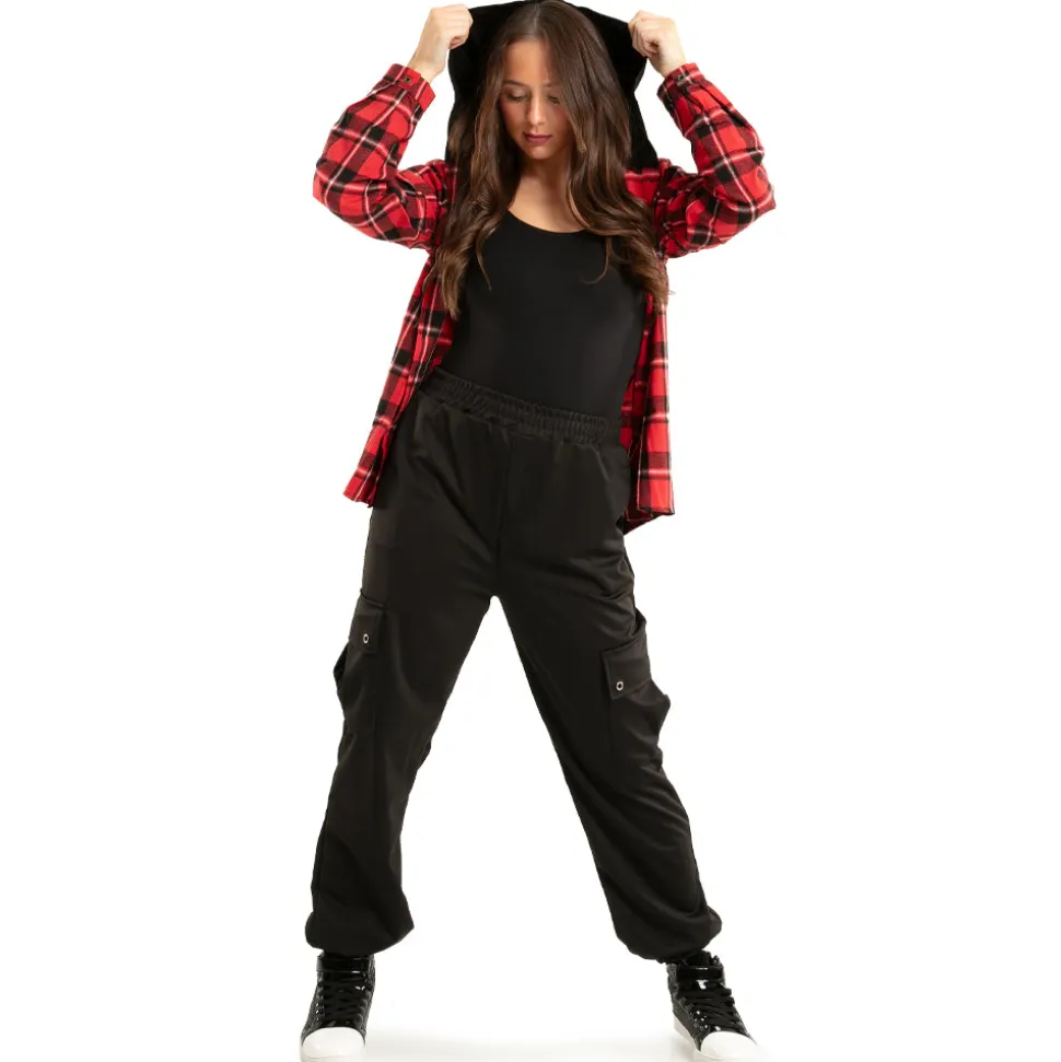 Alexandra Plaid Shirt w/ Hoodie