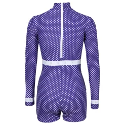Alexandra Reign in Purple Biketard