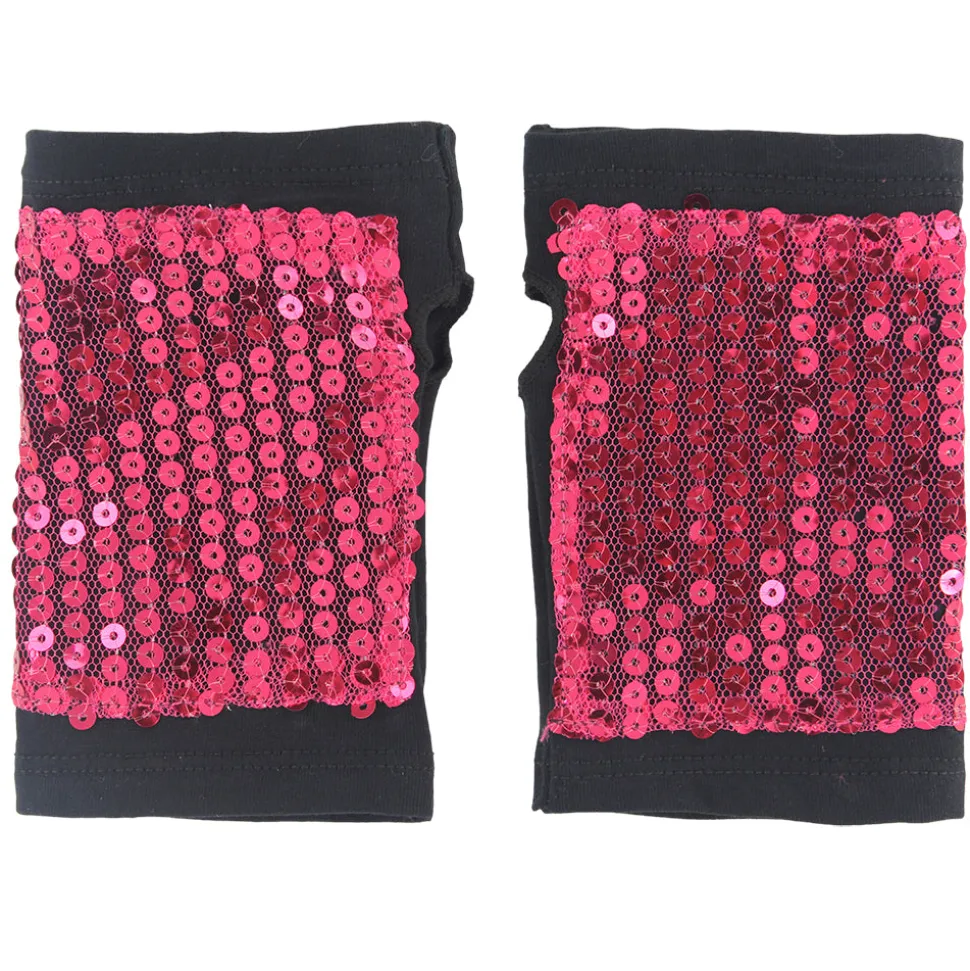 Alexandra Sequin Hand Gauntlets