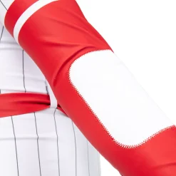 Baseball Strike Out Pin Stripe Biketard