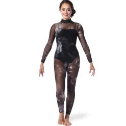 Beautiful Emotion Mesh Unitard