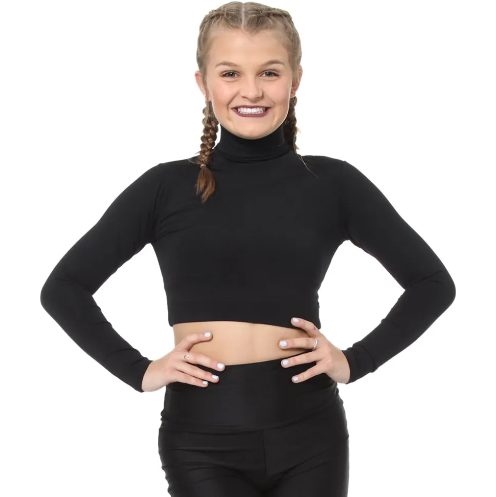 Body Wrappers Adult Long Sleeve Crop