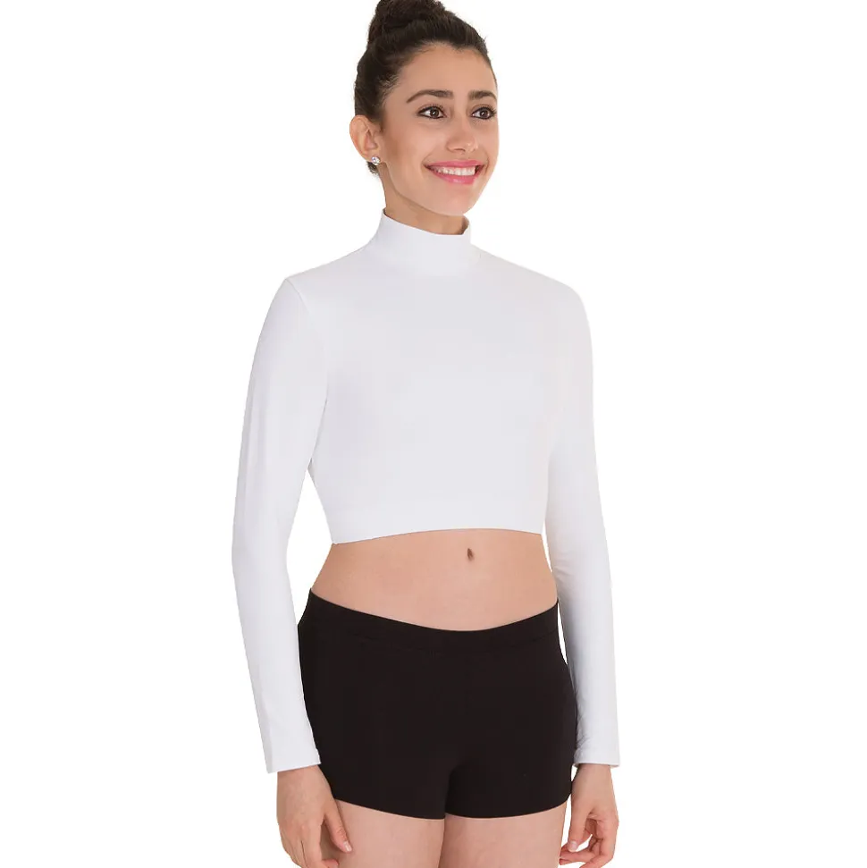 Body Wrappers Adult Long Sleeve Crop