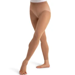 Capezio Child Ultra Soft Footless Tight with Self Knit Waistband