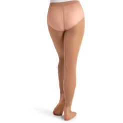 Capezio Child Ultra Soft Footless Tight with Self Knit Waistband