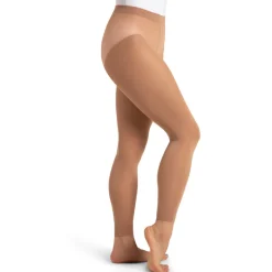 Capezio Child Ultra Soft Footless Tight with Self Knit Waistband