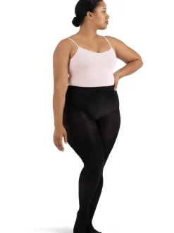 Capezio Plus Size Footed Tight