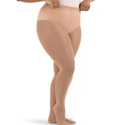 Capezio Plus Size Footed Tight