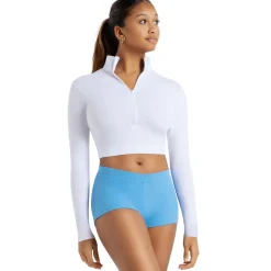Capezio Turtleneck Crop Top