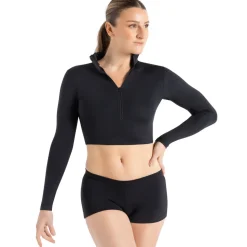 Capezio Turtleneck Crop Top