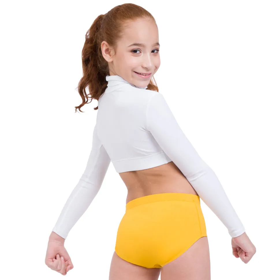 Capezio Turtleneck Crop Top
