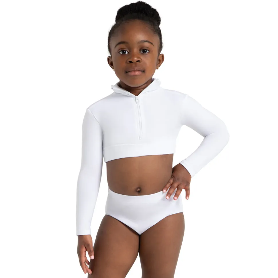 Capezio Turtleneck Crop Top