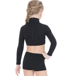 Capezio Turtleneck Crop Top