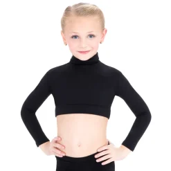 Capezio Turtleneck Crop Top