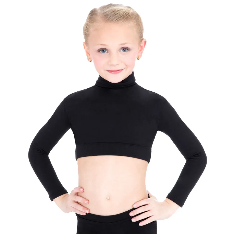 Capezio Turtleneck Crop Top