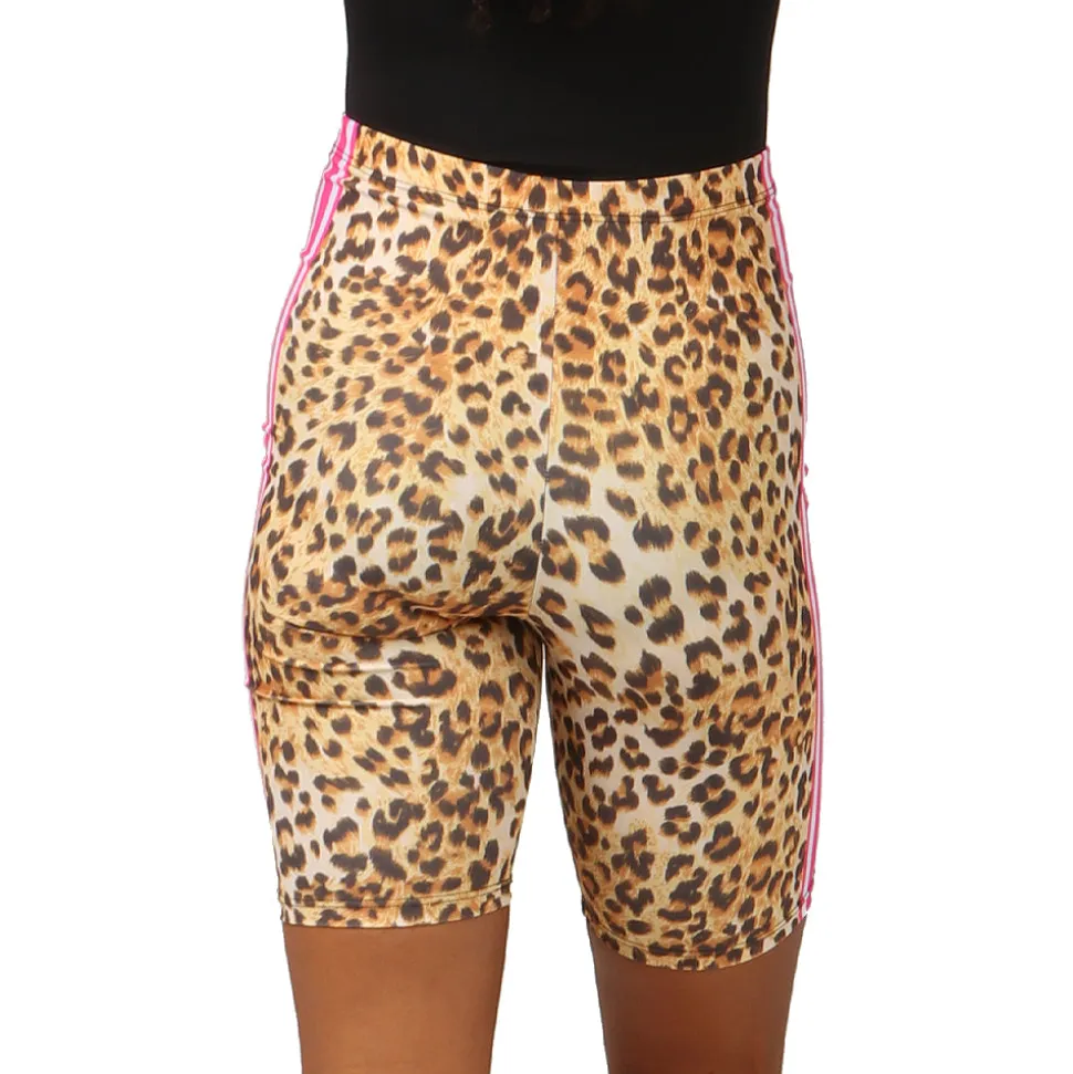 Cheetah High Waist Biker Shorts