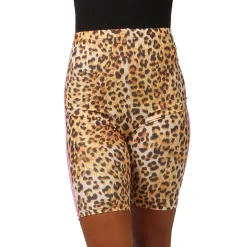Cheetah High Waist Biker Shorts