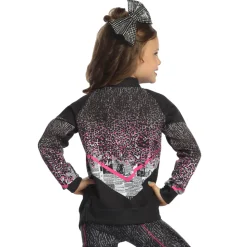 Cheetah Newspaper Bomber Jacket