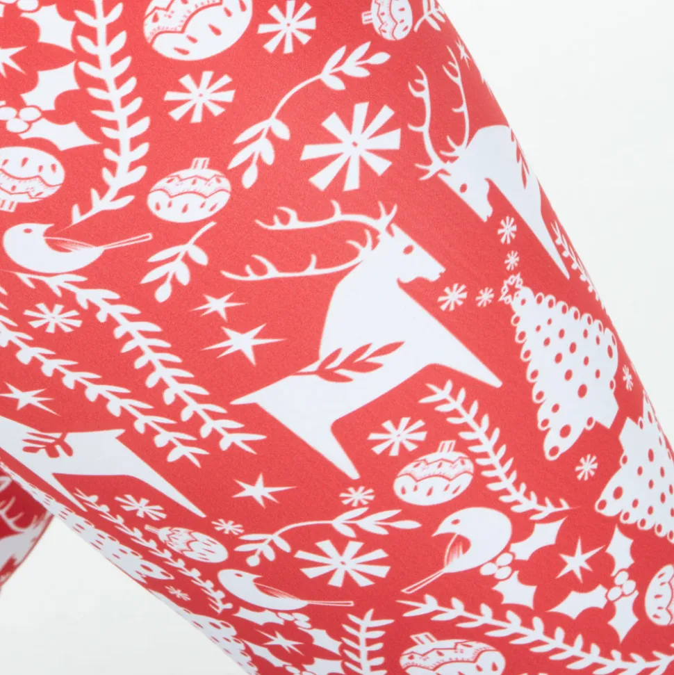 Christmas Adult Leggings Fairisle