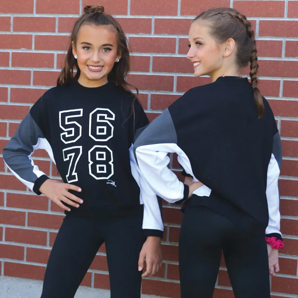 Colorblock Crewneck Sweatshirt