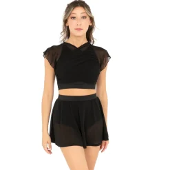 Contemporary Mesh Shorts