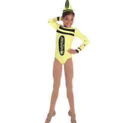 Crayon Long Sleeve Leotard