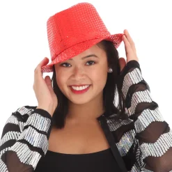 Dasha Sequin Fedora