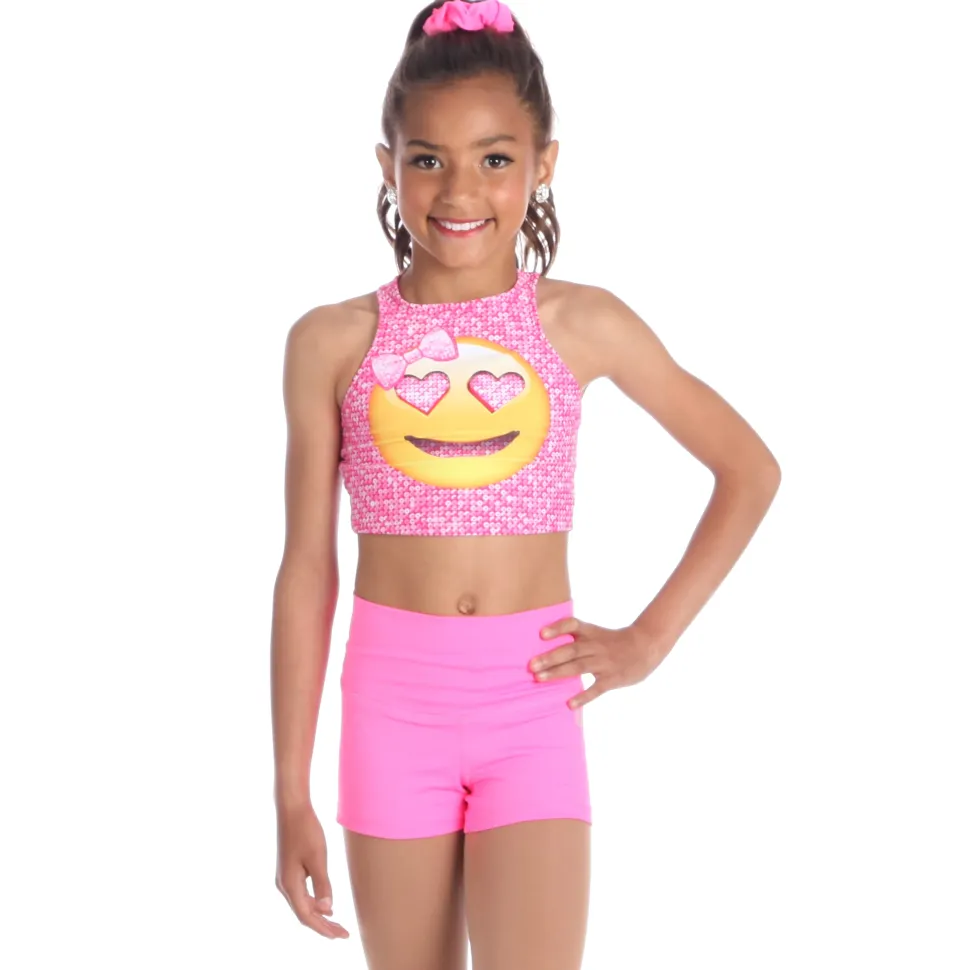 Emoji Crop Top