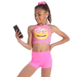 Emoji Crop Top