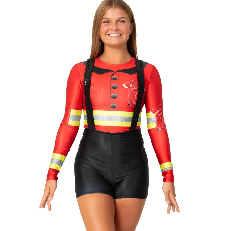 Firefighter Long Sleeve Biketard