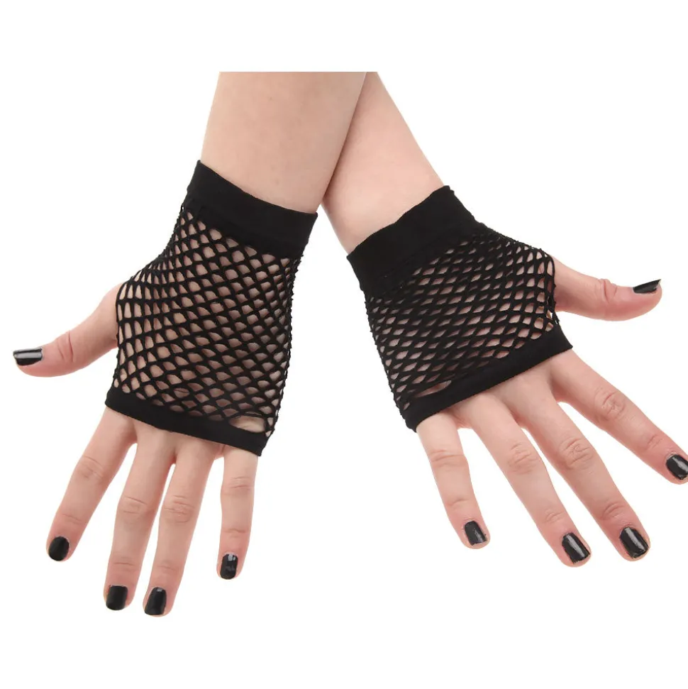 Fishnet Dance Gloves
