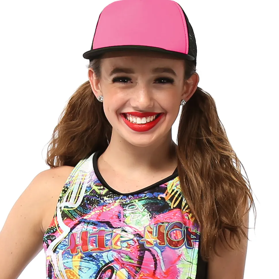 Flat Bill Snapback Cap