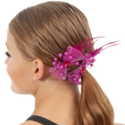 Flower Beaded Hair Pins- 2 Pack