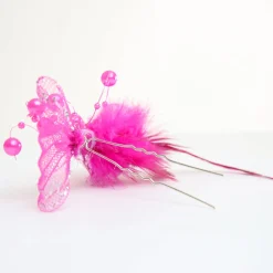 Flower Beaded Hair Pins- 2 Pack