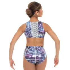 Galaxy Princess Zipper Front Leo