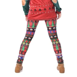 Girls Festive Leggings