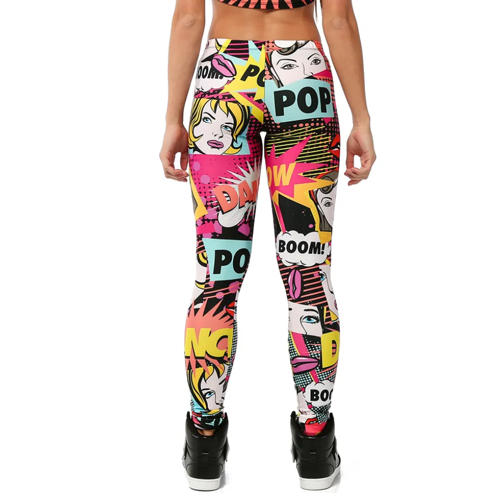 Girls Pow Leggings