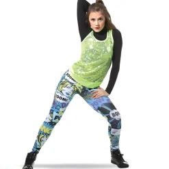 Girls Pow Leggings