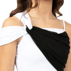 I'm Falling in Love Gathered Mesh Lyrical Dress