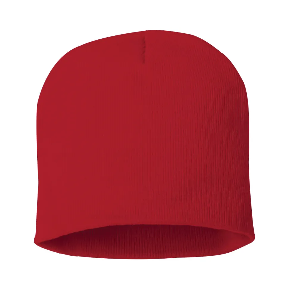 8 Inch Knit Beanie