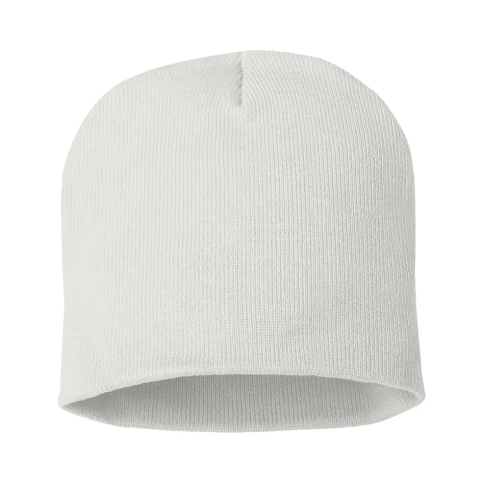 8 Inch Knit Beanie